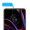 thumbnail image 4 of For TCL 40 XL /TCL 40 T (T608DL) Tempered Glass Screen Protector, Bubble Free, Anti-Fingerprints HD Clear, Case Friendly Glass Film Screen Cover by Xpression - Clear, 4 of 8