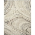 thumbnail image 2 of Inspire Me! Home Décor Brushstrokes Abstract Cream Grey 7'10" x 9'10" Area Rug (8x10), 2 of 8