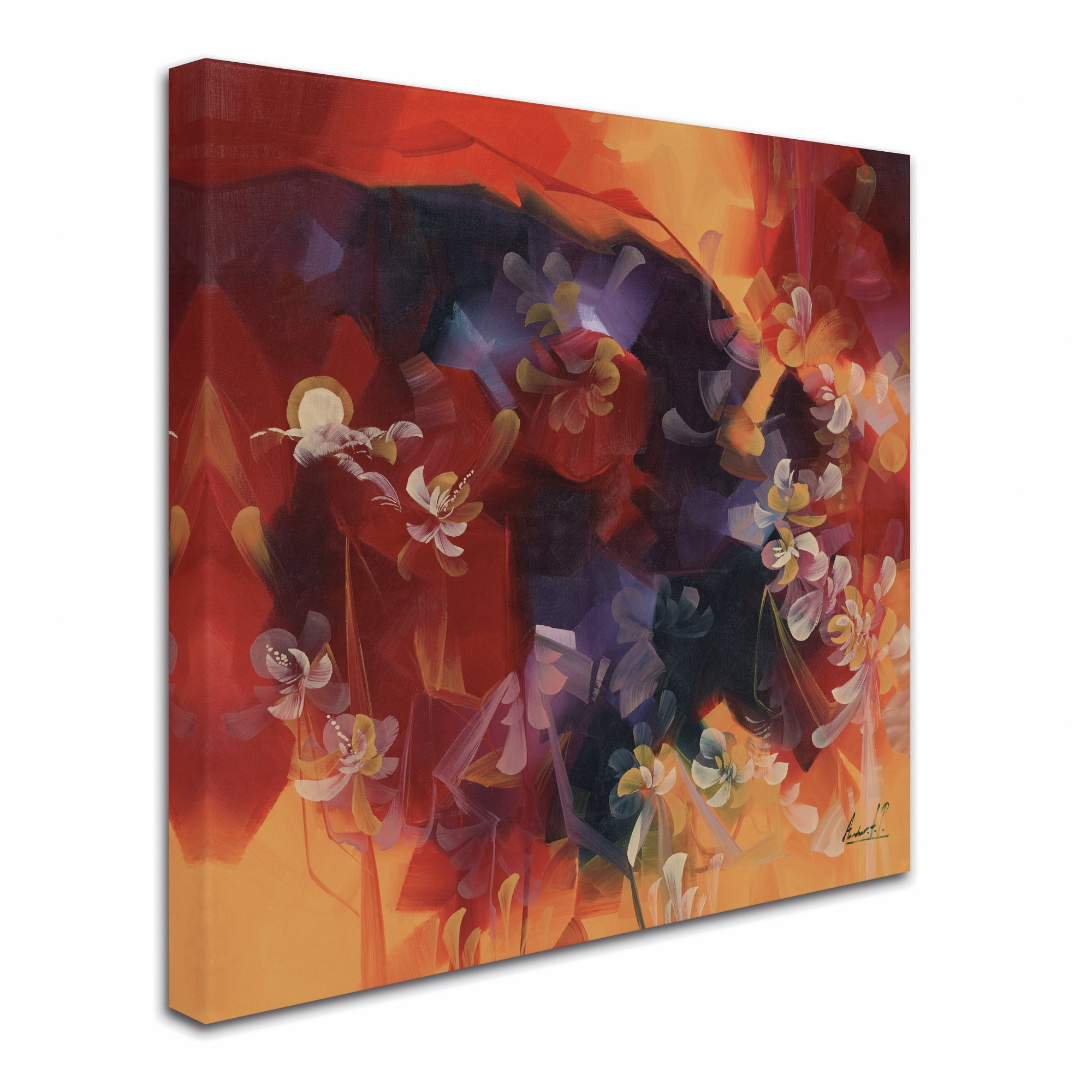 Trademark Fine Art "Hot Nights" Canvas Art by Masters Fine Art