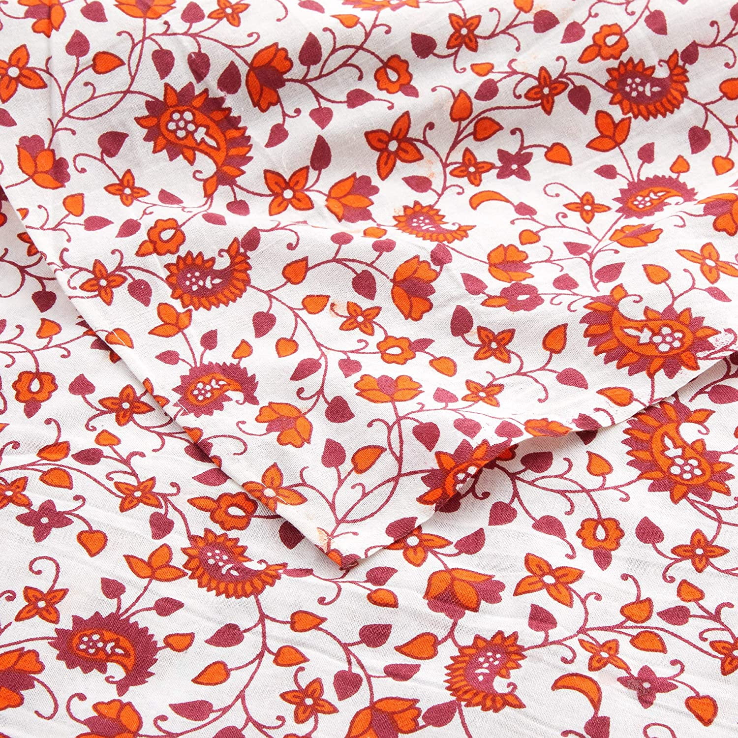 Americanflat Mandala Wall Tapestry, 84x90, Red Orange
