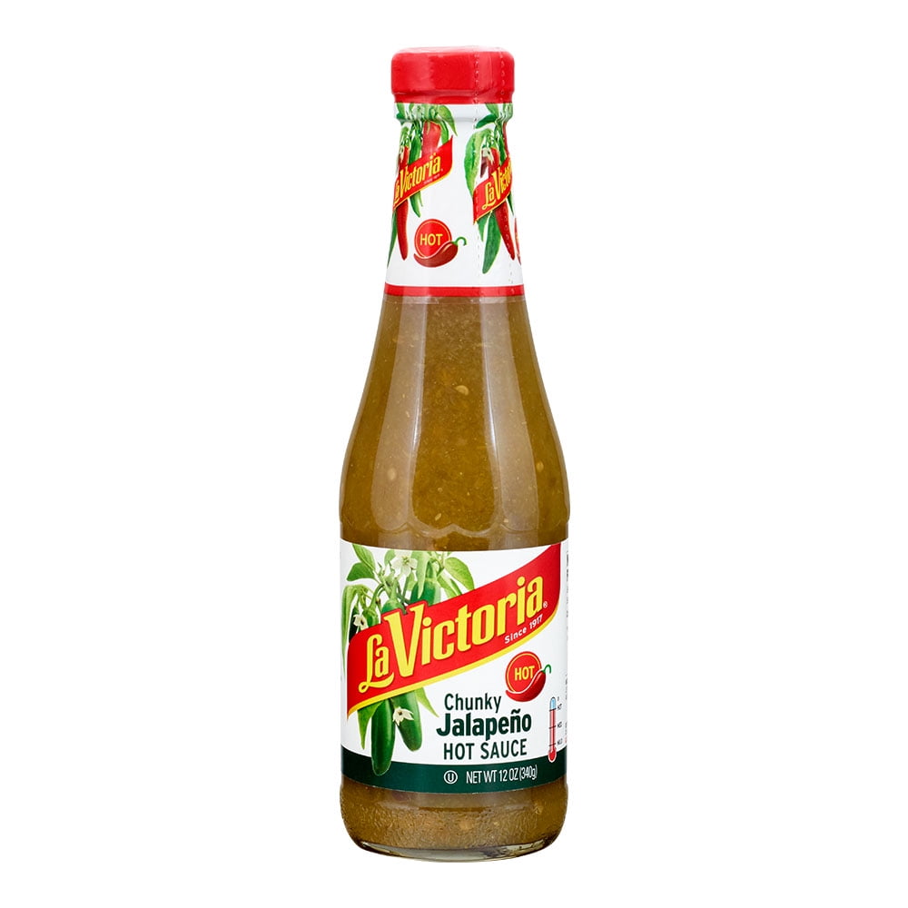 La Victoria Chunky Jalapeño Hot Sauce, 12 Ounce