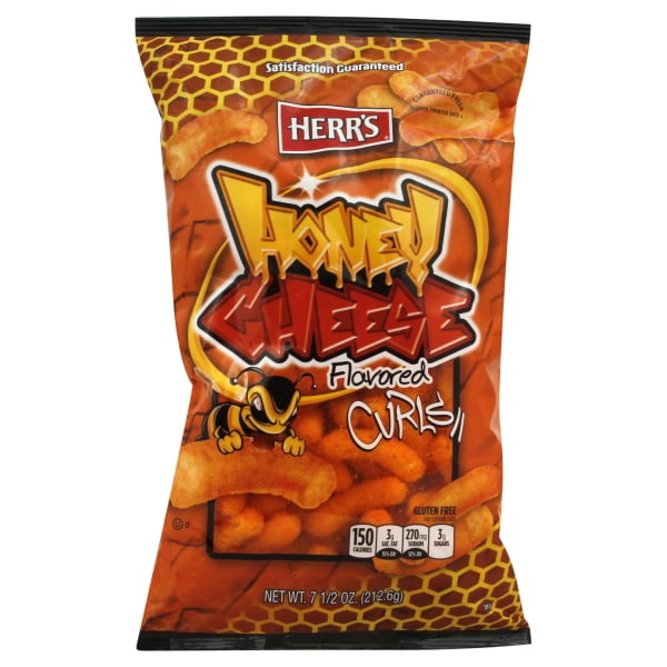 7.5 Oz Herrs Honey Cheese Curls - Walmart.com - Walmart.com