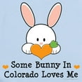 thumbnail image 2 of CafePress - Some Bunny In Colorado Loves Me Infant Bodysuit - Baby Light Bodysuit, Size Newborn - 24 Months, 2 of 4