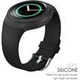 thumbnail image 2 of Samsung Gear S2 Band - Soft Silicone Replacement Strap Band with Adapters for Samsung Gear S2 Smart Watch SM-R720 SM-R730 Version Only, 2 of 5