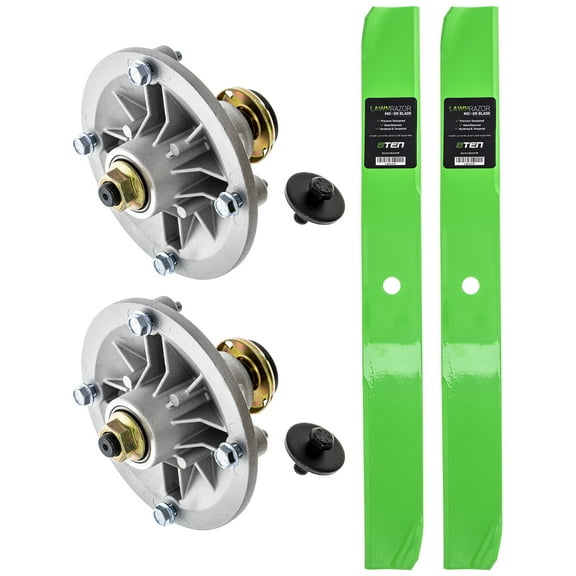 8TEN Spindle High Lift Blade Kit for Toro 42 inch TimeCutter Z4202 MK1002286