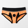 thumbnail image 3 of Mens Underwear Briefs Low Rise Casual Color Block Stretchy Slim Hollow-Out Breathable Support Lifting Athletic Workout Underpants, 3 of 7