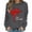 Gray, variant on Stamzod Valentines Long Sleeve Tops for Women Print Pullover Crewneck Sweatshirt Loose Casual Plus Size Sweatshirts for Women Black XXXXXL