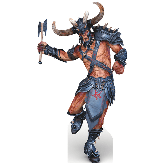 SP12578 Viking Monster Demon Zombie with Axe Cardboard Cutout Standee Standup