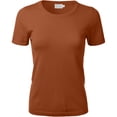 thumbnail image 4 of Tittly T Shirts for Women Going Out Tops Women's Casual Basic Going Out Crop Tops Slim Fit Short Sleeve Crew Neck Tight T Shirts Spring Tops for Women Tshirts Shirts RD2 L, 4 of 6