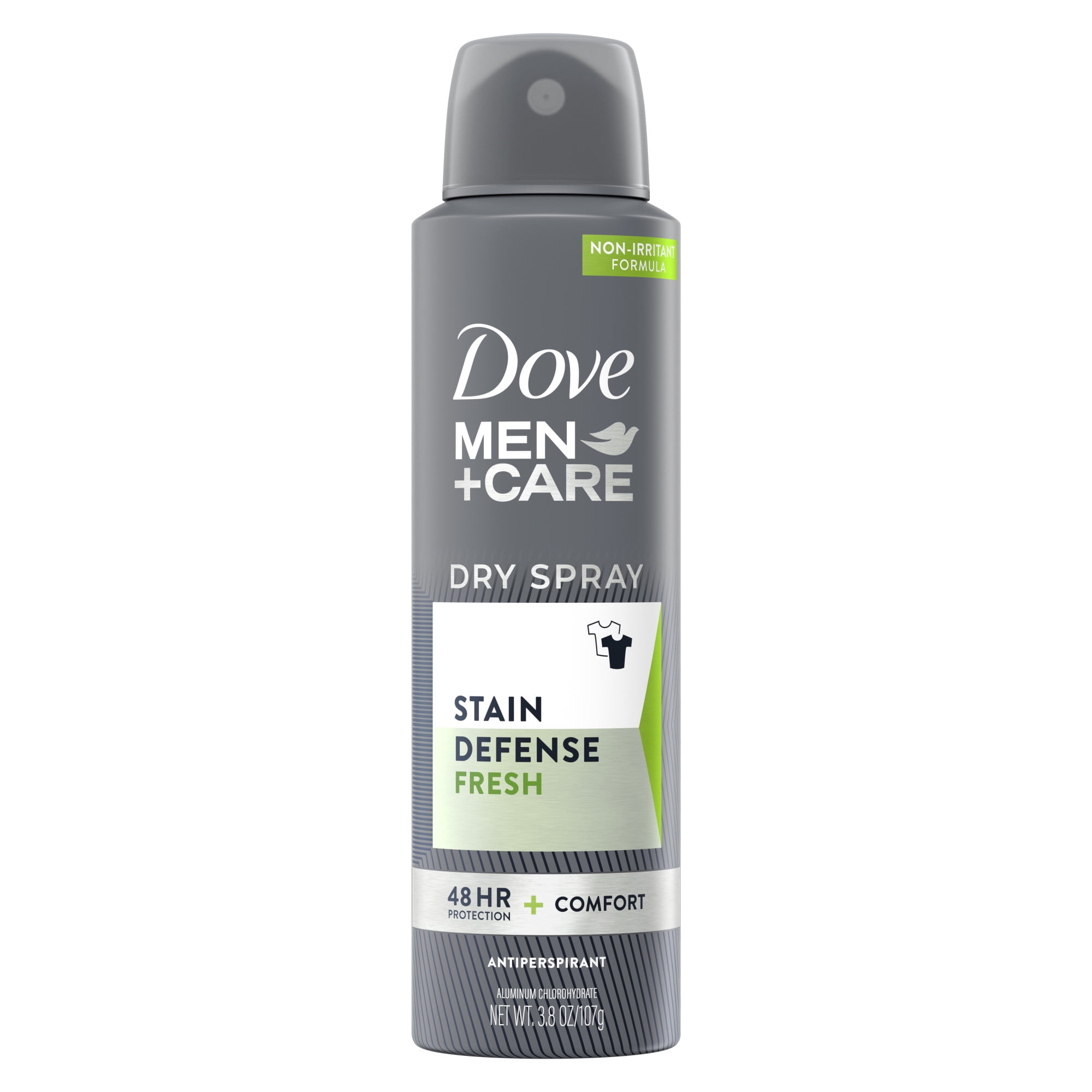 Dove Men+Care Stain Defense Fresh Dry Spray Antiperspirant Deodorant, 3.8 oz