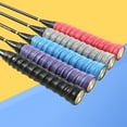 thumbnail image 3 of 10pcs Tennis Badminton Racket Grip Tape Anti Racket Grip Wrap Overgrip Tape for Sports Fishing Pole Jump Rope (Assorted Colors), 3 of 6