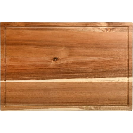 

Heavy Duty Acacia Wood Extra Large Cutting Board W/ Juice Grove 24x16-inch