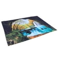 thumbnail image 4 of Hanging De Pared, Decoración del Hogar Color Brillante Cave River Landscape Patrón Tapiz Elegante Para El Pasillo de Entrada, 4 of 7