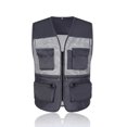 thumbnail image 1 of Neries Chaqueta de pesca de verano con bolsillos delanteros Tamaño múltiple SHISTPER CHEISTOAT HOMBRES OUTERWAR VESTIDOS ACCESORIOS DE JUEGOS AIRNIOS ACCESORIOS GRIS / XXL sidaley OD003201-15, 1 of 7
