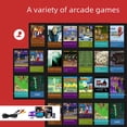 thumbnail image 3 of Máquina de juegos casera HD doble europea y americana Rojo y Blanco 8 NES620 máquina de juegos portátil, 3 of 5