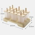 thumbnail image 5 of Walbest Food Grade Plastic Ice Cream Mold Non-stick PVC Ice Pop Maker for Home, 5 of 7