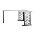 thumbnail image 1 of CosmoLiving by Cosmopolitan Ella L Desk, White, 1 of 7