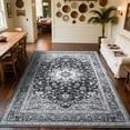 thumbnail image 3 of TWINNIS 8'x10'Area Rug Non-Slip Indoor Carpet Soft Rug for Living Room,Gray, 3 of 8
