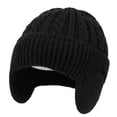 thumbnail image 4 of QASIEATN Kids' Everyday Wear Accessories 3 Pcs Kids Winter Hat Gloves Scarf Set Solid Knitted Beanie Hat Neck Warmer Mittens Fleece Lined Set for Boys and Girls, 4 of 7