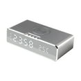 thumbnail image 1 of Reloj de Alarma Digital Multifuncional Reloj de Alarma de Escritorio, Carga Inalámbrica, Auriculares Bluetooth, Cargador de Reloj, Pantalla Digital, Inteligente 10W, Carga Rápida para Teléfonos Móvile, 1 of 6