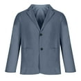 thumbnail image 4 of Xysaqa Men's Lightweight Sport Coats Mens Slim Fitted 2 Button Casual Suits Blazer Jacket Spring Fall Clothes M-5XL（Available in Big & Tall) Dark Gray, 4 of 6