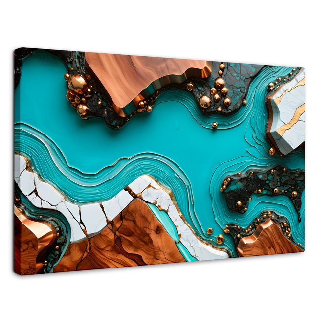 Cuadro Decorativo Canvas Revolution Fusión Artística 90x60