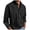 Black, variant on Men's Button Down Shirts Dress Shirts Tops Long Sleeve Linen Shirt Men Casual Work Shirt for Men Grey,L