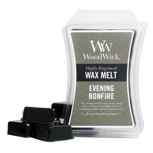 Woodwick Wax Melt 3 Oz. Evening Bonfire