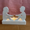 thumbnail image 6 of YIEMEEN 2x/Set DIY Candlesticks Silicone Molds Couple Candle Holder Epoxy Resins Moulds, 6 of 8