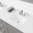 thumbnail image 5 of Epic 84 in. Gray Double Sink Bath Vanity with Carrara Quartz Top and Undermount Porcelain Sinks, 5 of 13