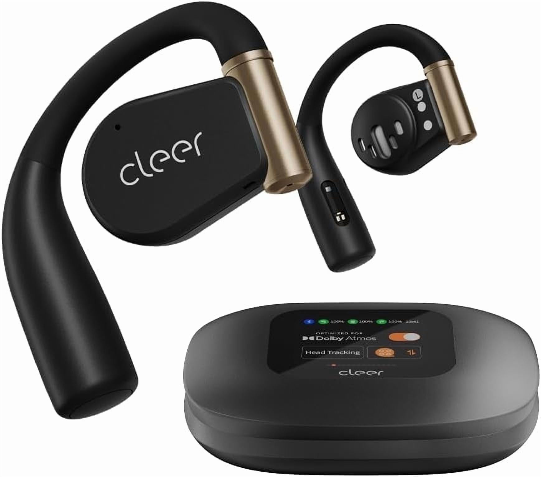 Cleer, ARC3 Open Ear True Wireless Earbuds, Pink, Water Resistant