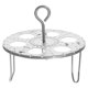 thumbnail image 4 of 2 piezas de rejilla de acero inoxidable para cocinar al vapor, plegable, con patas, accesorio para olla de cocción al vapor, 4 of 5