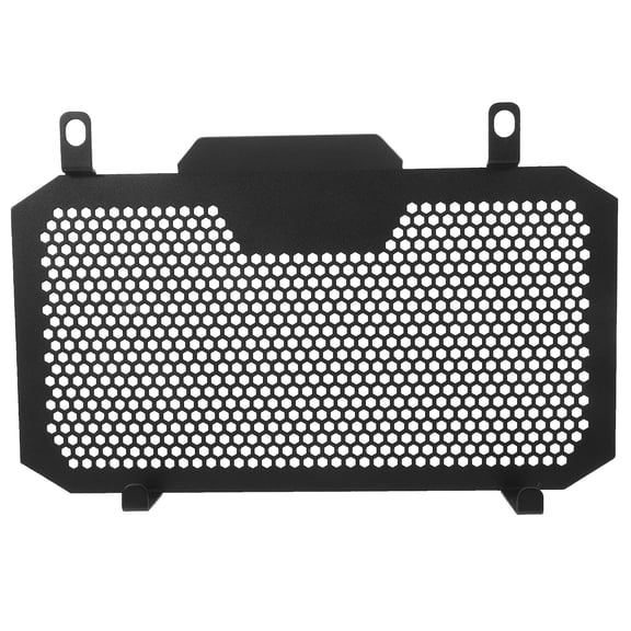 SEWCHICS Motorcycle Radiator Black Aluminum Alloy 1Set Heat Dissipation Daily Use