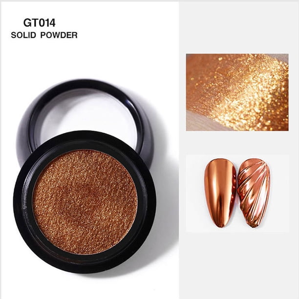 Fiudx Ofertas Flash Artículos En Oferta Nail Art Mirror Powder Polvo De Titanio De Grado Cosmético 0,5 G