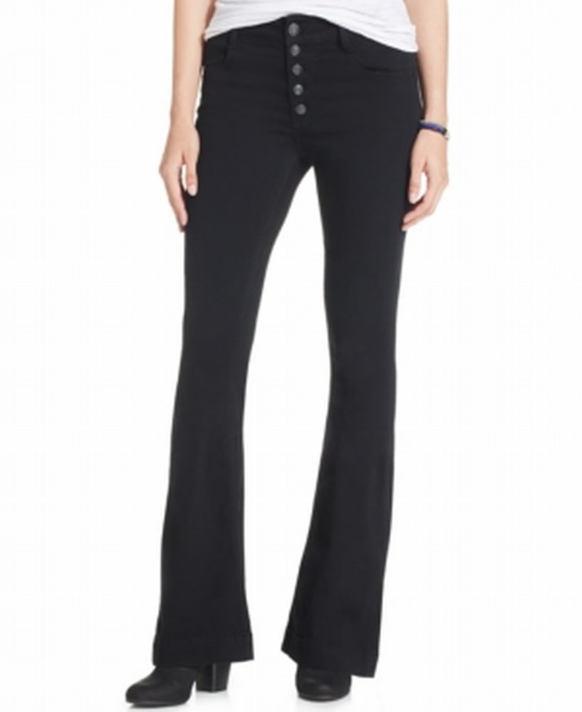 Celebrity Pink Celebrity Pink NEW Black Size 9X29 Junior Wide Leg