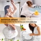 thumbnail image 2 of Paquete de 2 atrapacabellos para desagüe de ducha, accesorios de baño, cubierta de drenaje de silicona duradera, tapón para el cabello con ventosas para ducha, cocina, baño, forma de corazón, 2 of 5