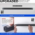 thumbnail image 6 of T5 Grow Lights for Indoor Plants, 2FT 5000K Full Spectrum LED Grow Light with Black Cover, T5 Grow Light Strip, Under Cabinet Plant Light with Switch Cord, Linkable, Plug and Play, 4 Packs, 6 of 6