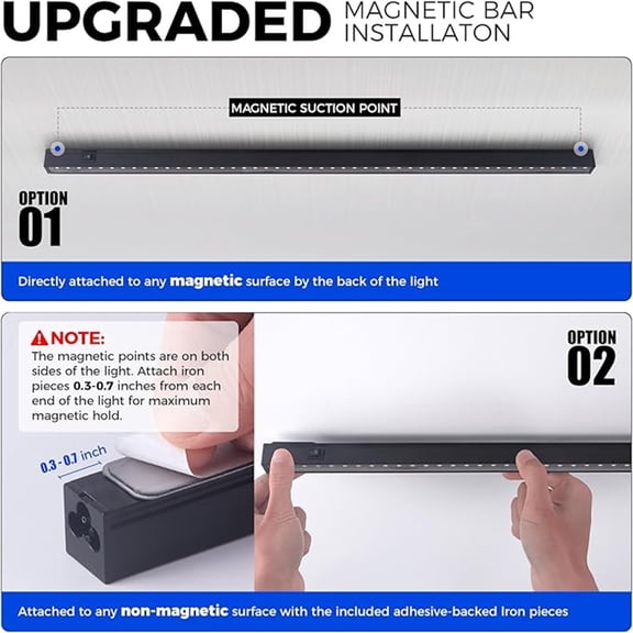 T5 Grow Lights for Indoor Plants, 2FT 5000K Full Spectrum LED Grow Light with Black Cover, T5 Grow Light Strip, Under Cabinet Plant Light with Switch Cord, Linkable, Plug and Play, 4 Packs