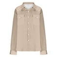 thumbnail image 4 of Western Cowboy Shirts for Men Stylish Pearl Snap Button Down Cotton Work T-Shirt Casual Blouses Jacket with Two Pockets, 4 of 5