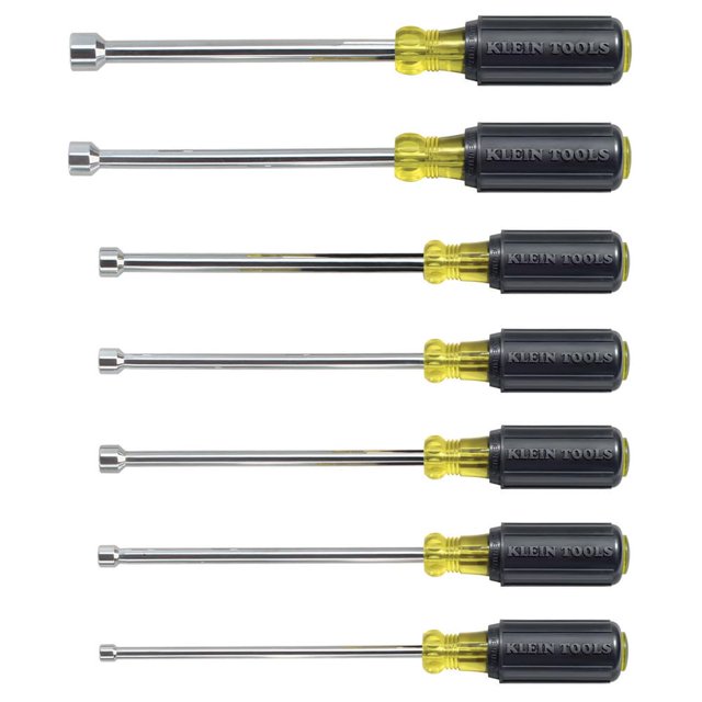 Juego de destornilladores Klein Tools 647 de Wrench, 7 piezas, 15 cm