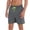 Gray, variant on Floenr Mens Shorts,Men Solid Breathable Lace Waterproof Quarter Pants Beach Shorts Sports Casual Pants