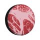 thumbnail image 1 of Fotbe Striped Meat Funda de Llanta de Repuesto con Estampado, Engrosada, Ajuste Universal para Jeep, Remolque, RV, SUV, Camión-15 inch, 1 of 6