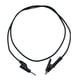 thumbnail image 1 of Cable de prueba de conector banana a pinza de cocodrilo de 100 cm para ensamblaje de circuitos. Negro, 1 of 9