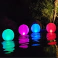 thumbnail image 1 of Rukars Floating Ball Pool Light Solar Powered 4 PCS, 14 Inch Inflatable Hangable, 1 of 6