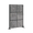 Black 03, variant on Leumius 72"x46" Outdoor Privacy Screen Freestanding Metal Room Dividers Balcony Decorative Screen with Stable Base,Portable Divider Screens for Patio, Deck, Balcony, Backyard, Garden,Black