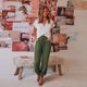 thumbnail image 4 of Pantalones populares con piernas atadas, pantalones holgados de cintura alta para uso diario, pantalones casuales de moda urbana, 4 of 6