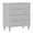 Gray Large, variant on Buzz & Bloom Small Kids 3-Drawer Wood Dresser Chest for Bedrooms, White/Natural
