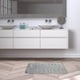 thumbnail image 4 of Fiudx Alfombrilla de Baño de Espuma Viscoelástica, Suave y Absorbente, Antideslizante, Lavable a Máquina, Ideal para El Baño y La Ducha, Colección de 4 Piezas., 4 of 6