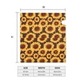 thumbnail image 4 of Naloa Chocolate Plaid Sunflower Mailbox Covers Magnetic Post Box Cover Post Letter Box Cover Garden Decor-25.5x21 in, 4 of 8