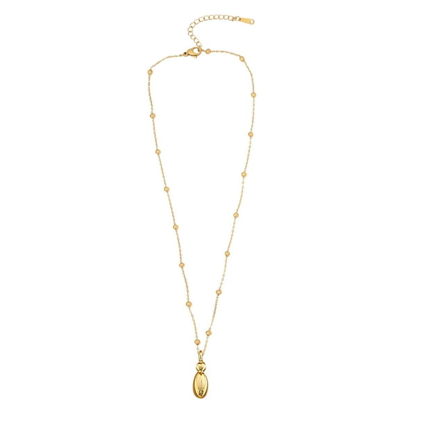 Collar Con Letras De Burbuja Collar Con Iniciales Doradas Para Mujeres Y Niñas Collar Con Colgante De Oro Collares Con Letras Joyas Regalo Regalo Para El Día De La Madre